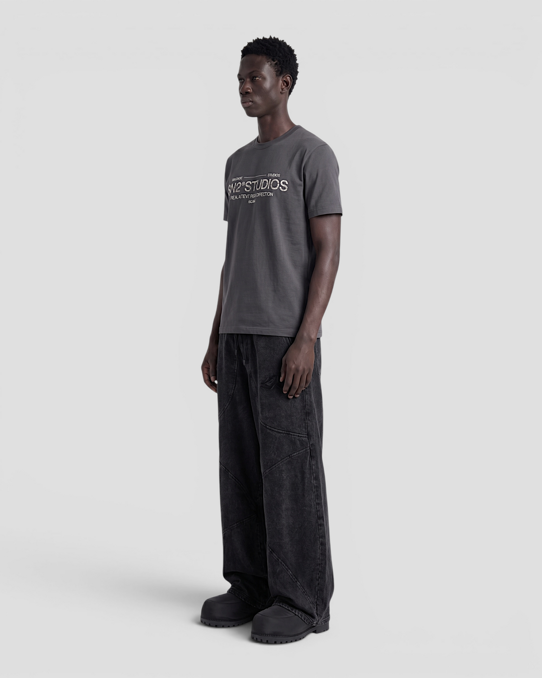 SIGNO GREY REGULAR TEE