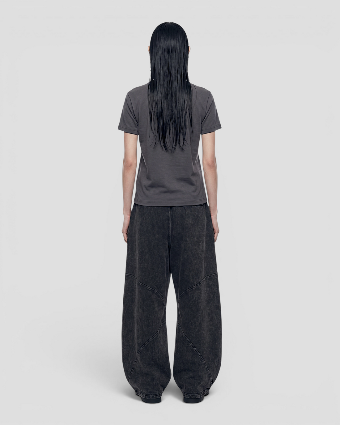 OVALADO GREY REGULAR TEE