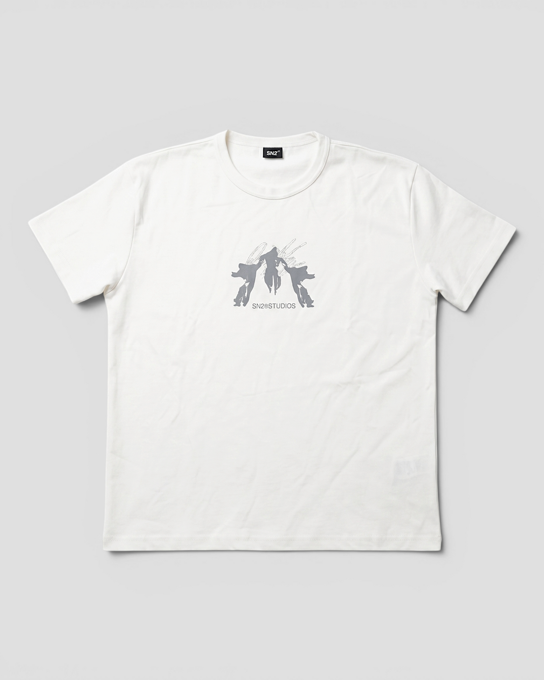 GENTE WHITE REGULAR TEE