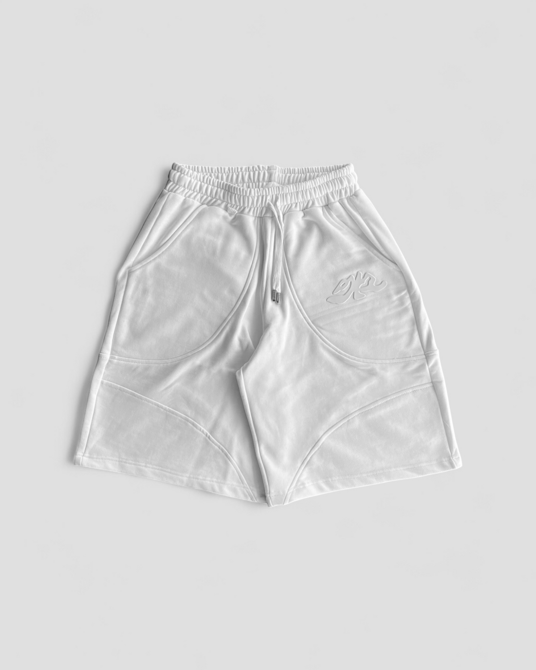 DEMENTE WHITE SHORTS