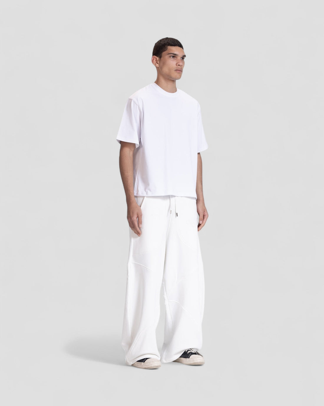 The Perfect Blank White Boxy Tshirt V1