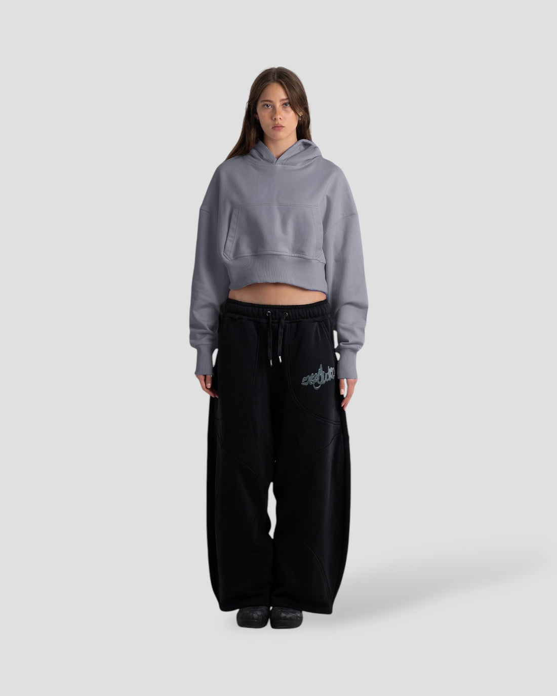 The Perfect Blank Grey Baby Hoodie