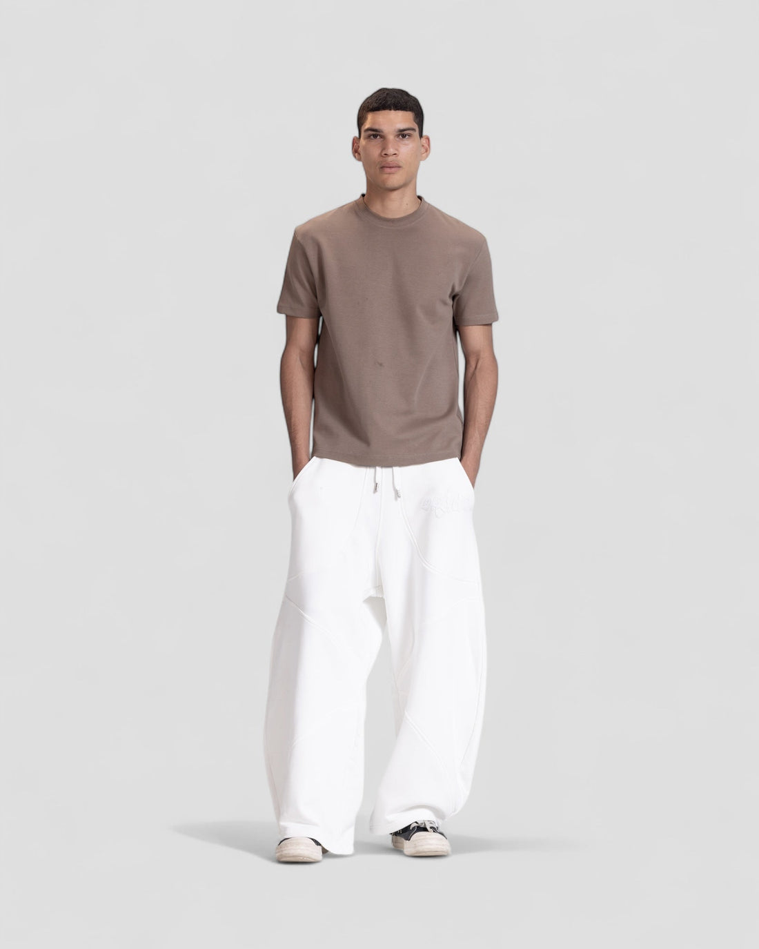 The Perfect Blank Brown Regular Fit Tshirt V1