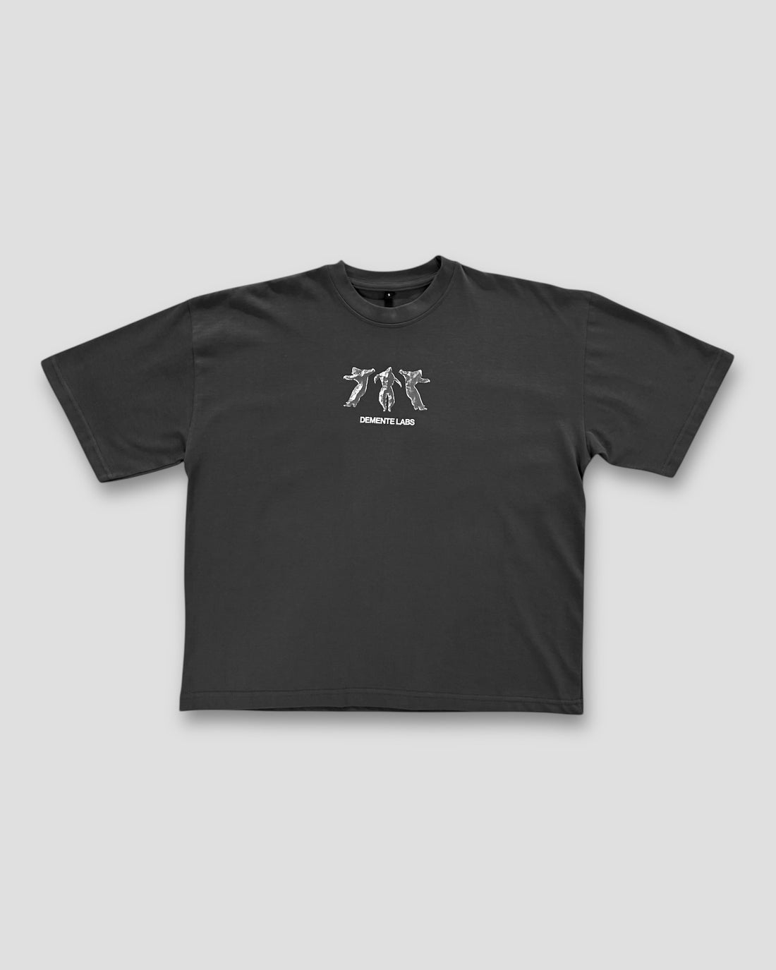 DEMENTE GREY STONE BOXY TEE