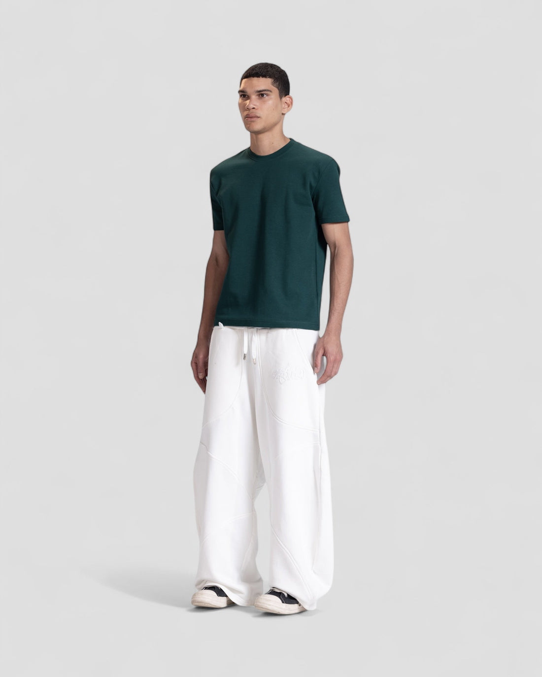The Perfect Blank Teal Regular Fit Tshirt V1