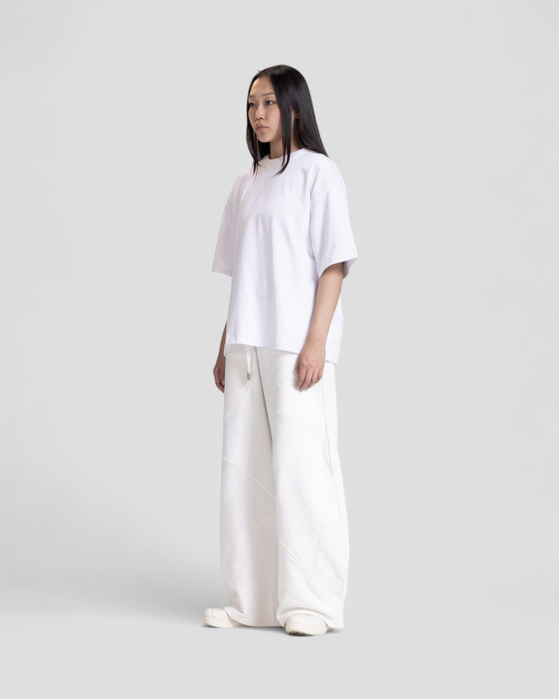 The Perfect Blank White Boxy Tshirt V1