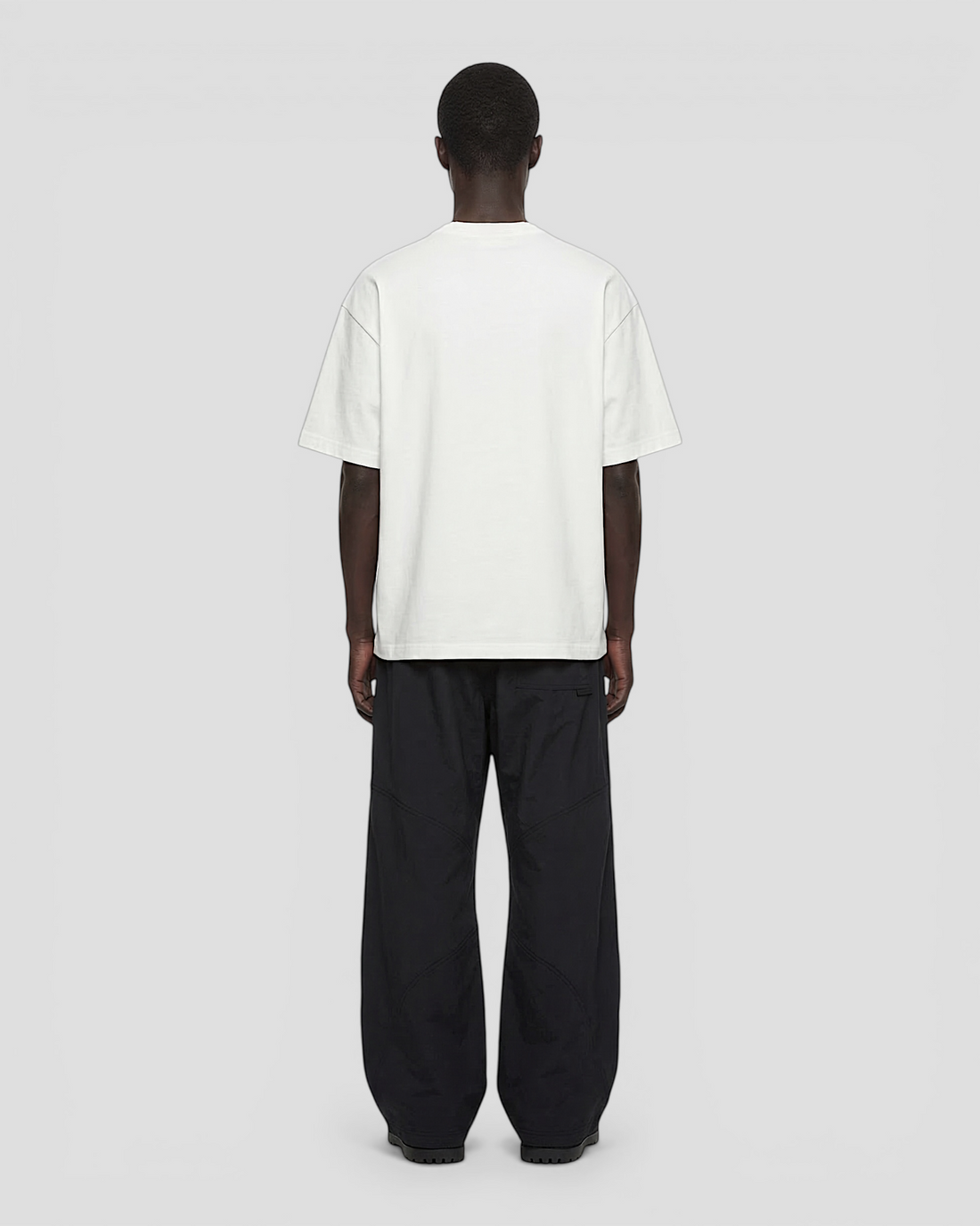 Norte Oversized Blank White Tee V2
