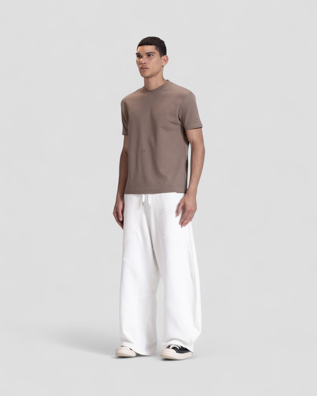 The Perfect Blank Brown Regular Fit Tshirt V1