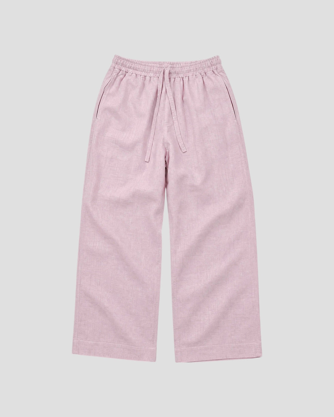 Costa Pink Blank Linen Pants