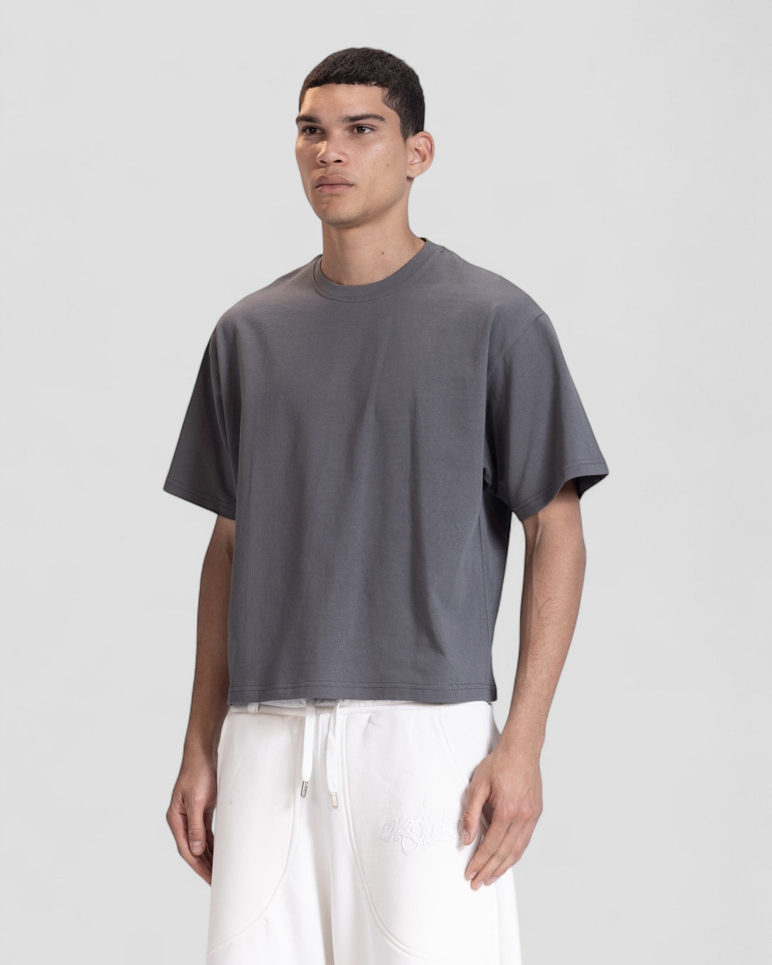 The Perfect Blank Grey Boxy V1