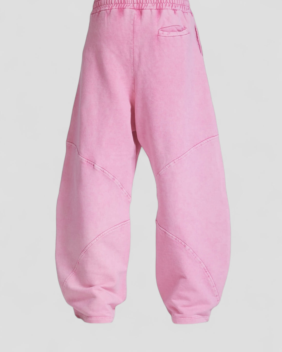 DEMENTE PINK WASHED SWEATPANTS