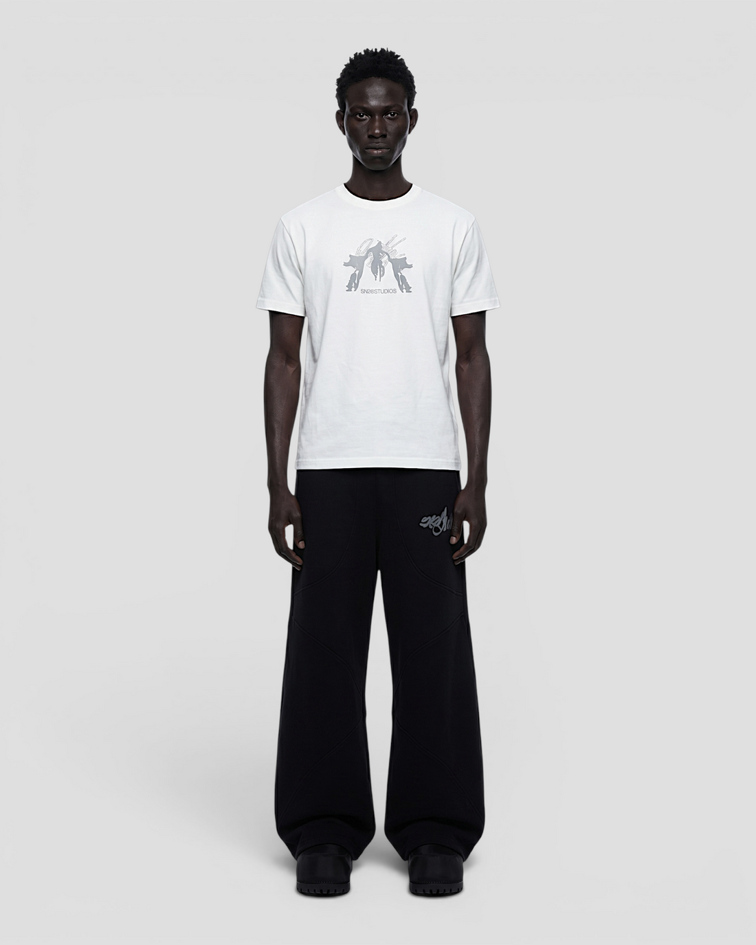 GENTE WHITE REGULAR TEE