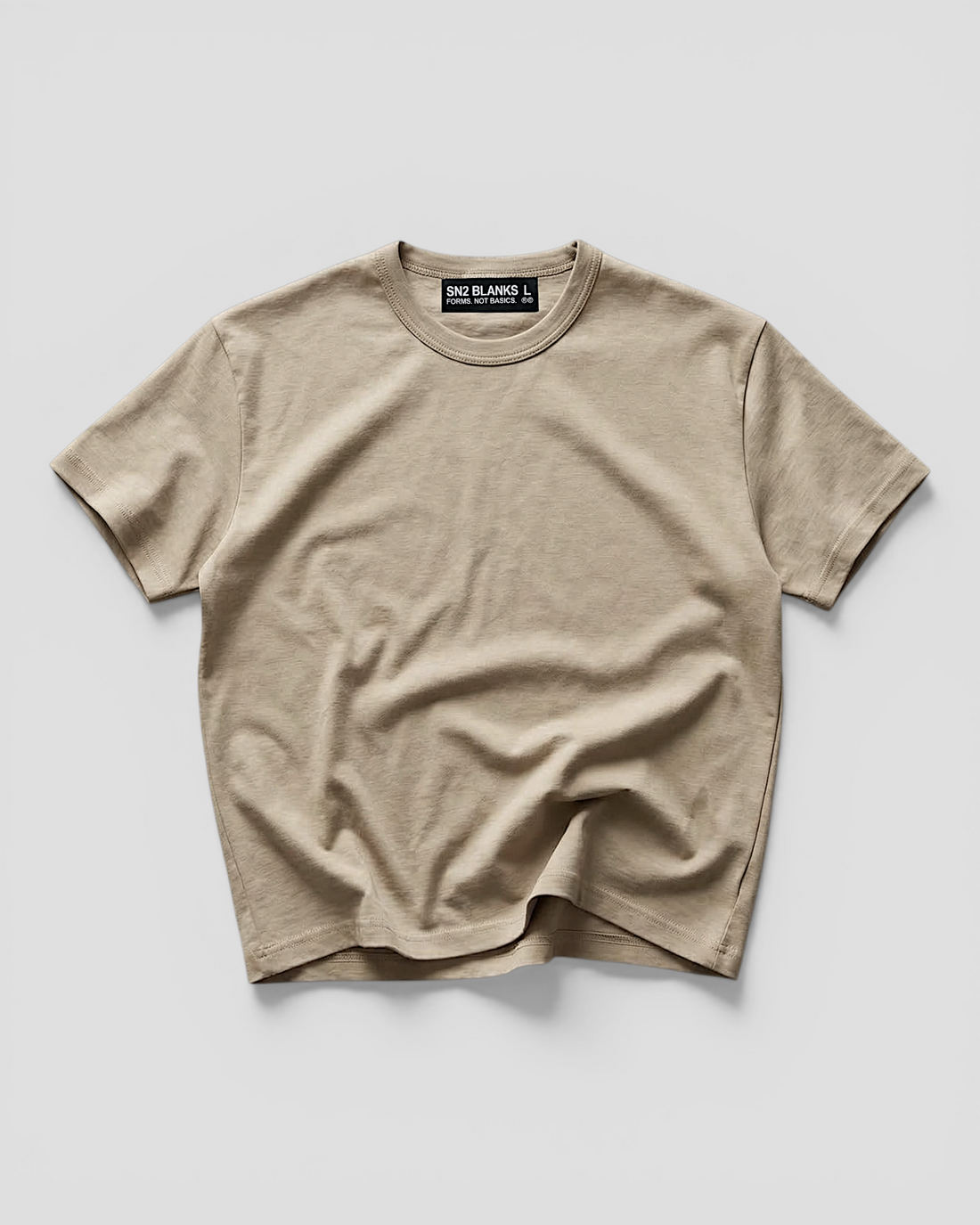 Luis Regular Blank Beige Tee V2