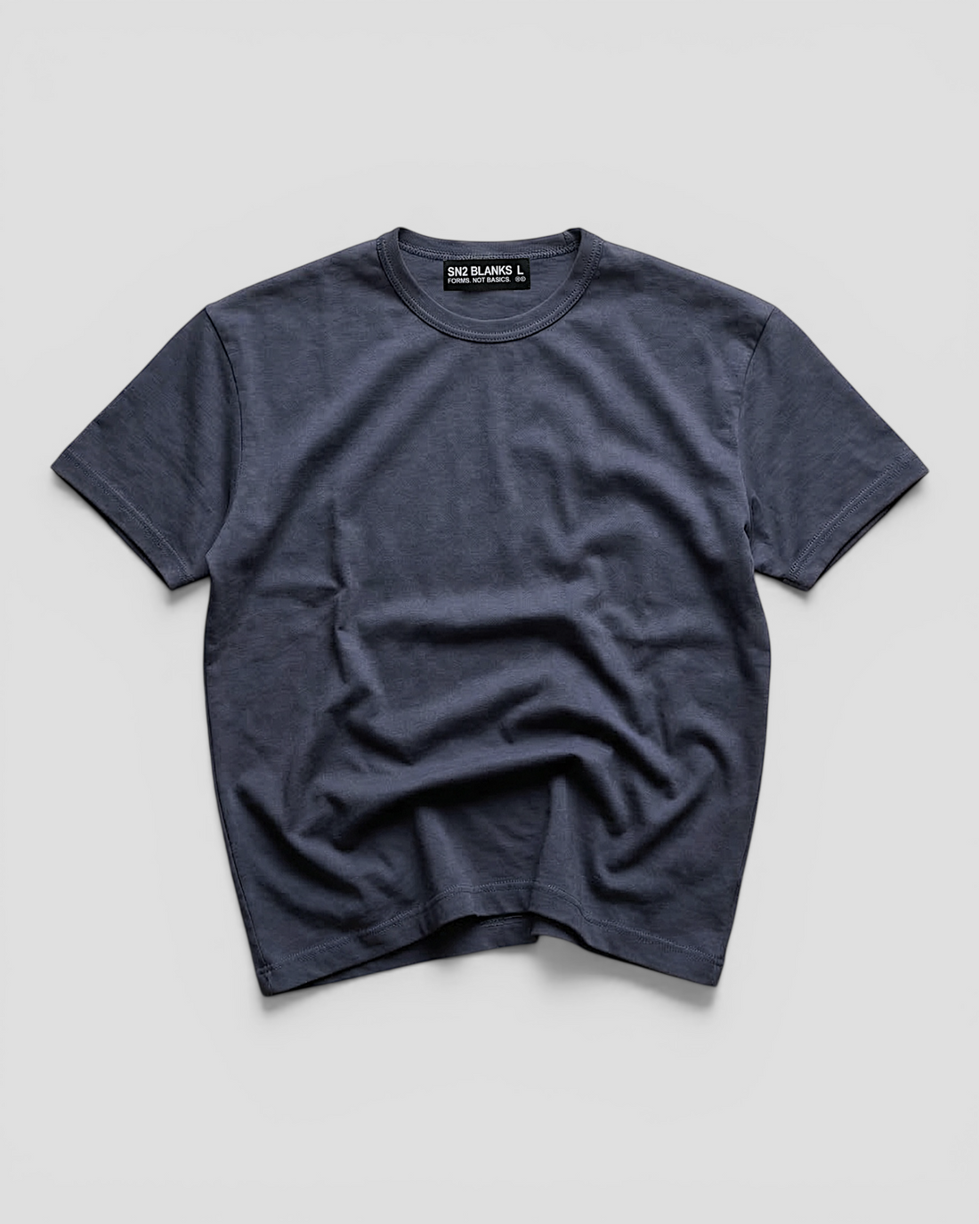 Luis Regular Blank Navy Tee V2