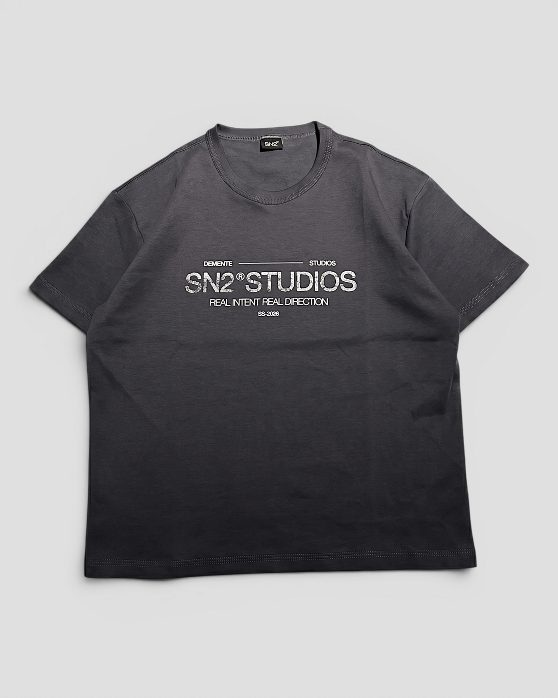 SIGNO GREY REGULAR TEE