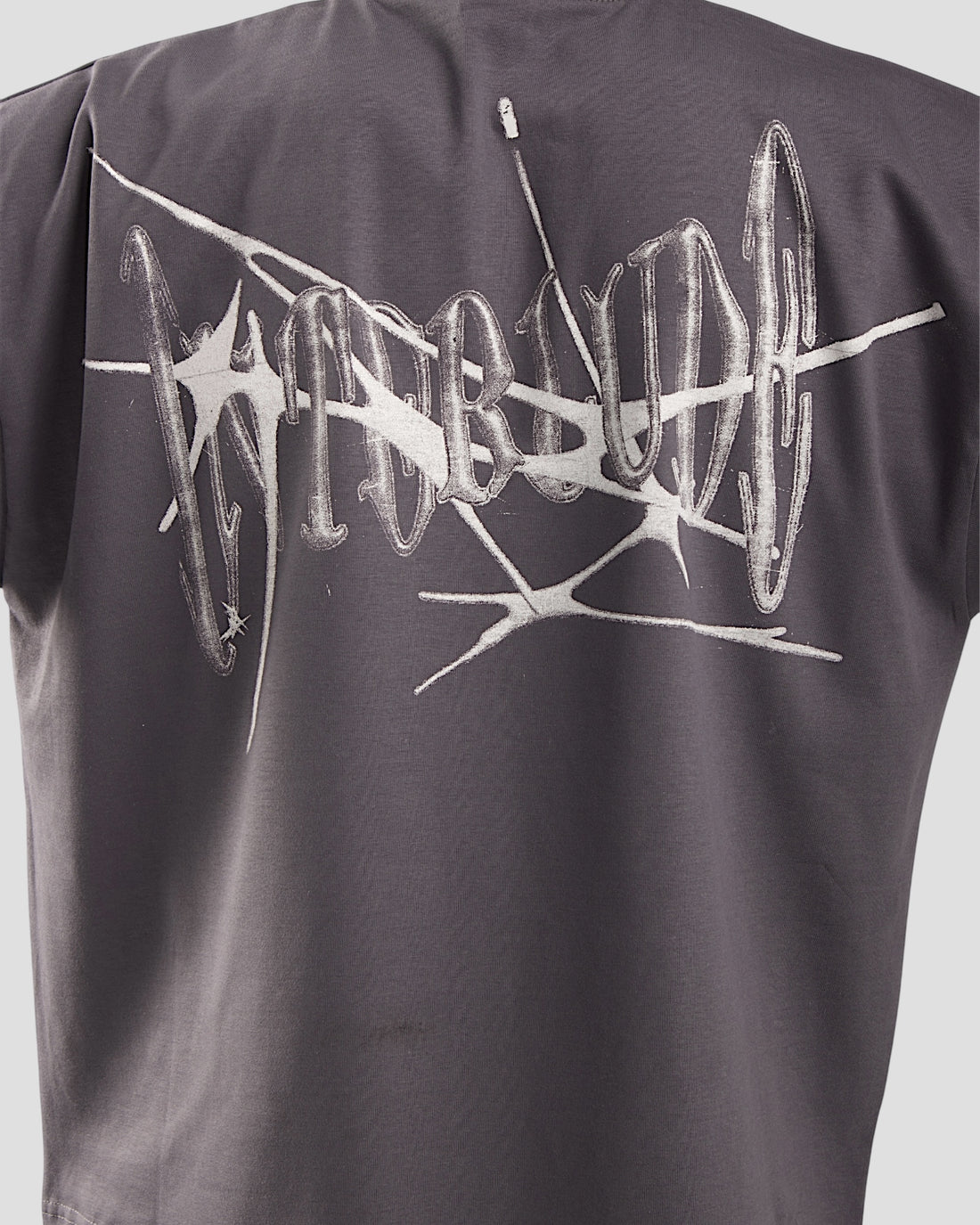 INTERLUDE GREY BOXY TEE
