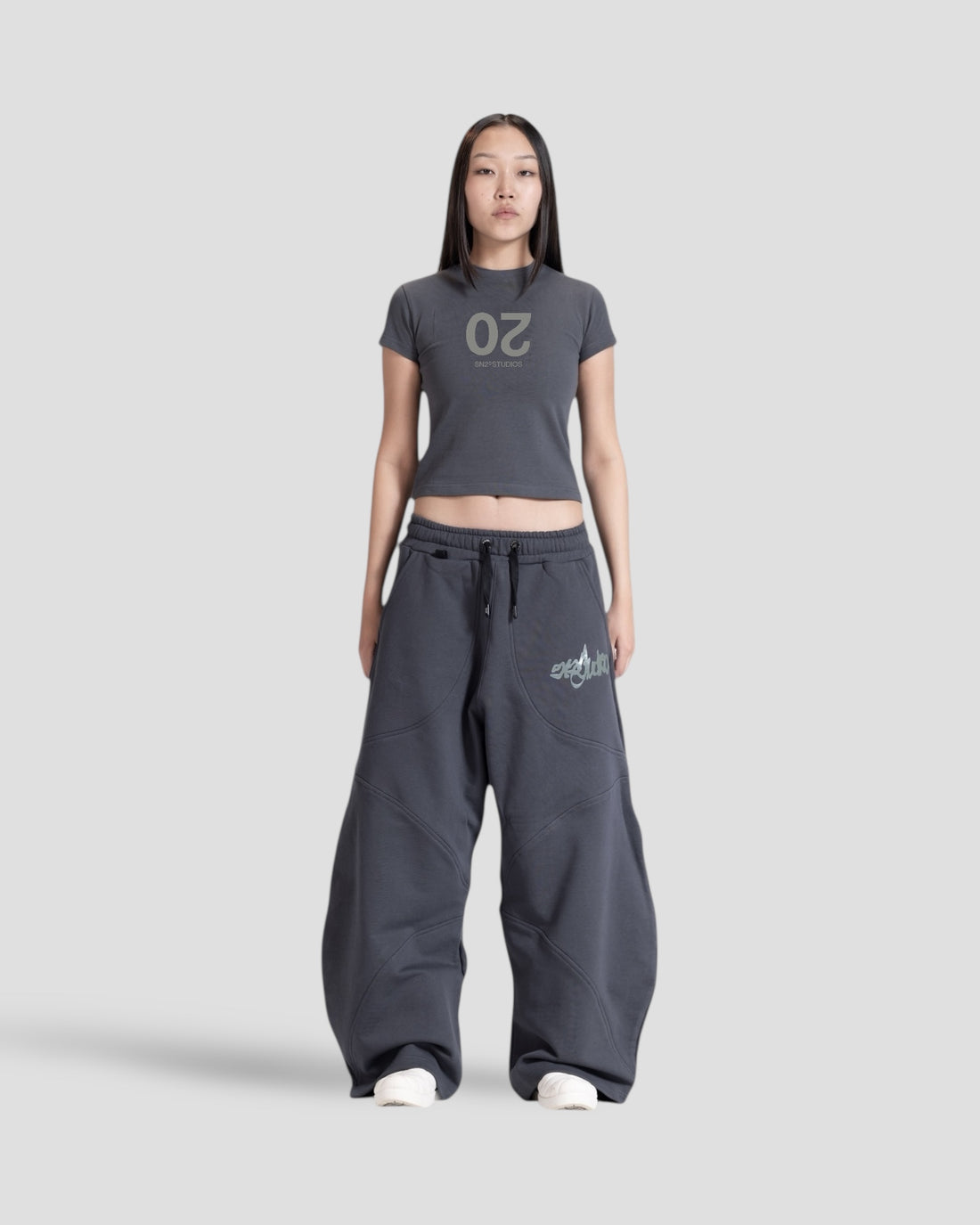 DEMENTE GREY 02 BABY TEE