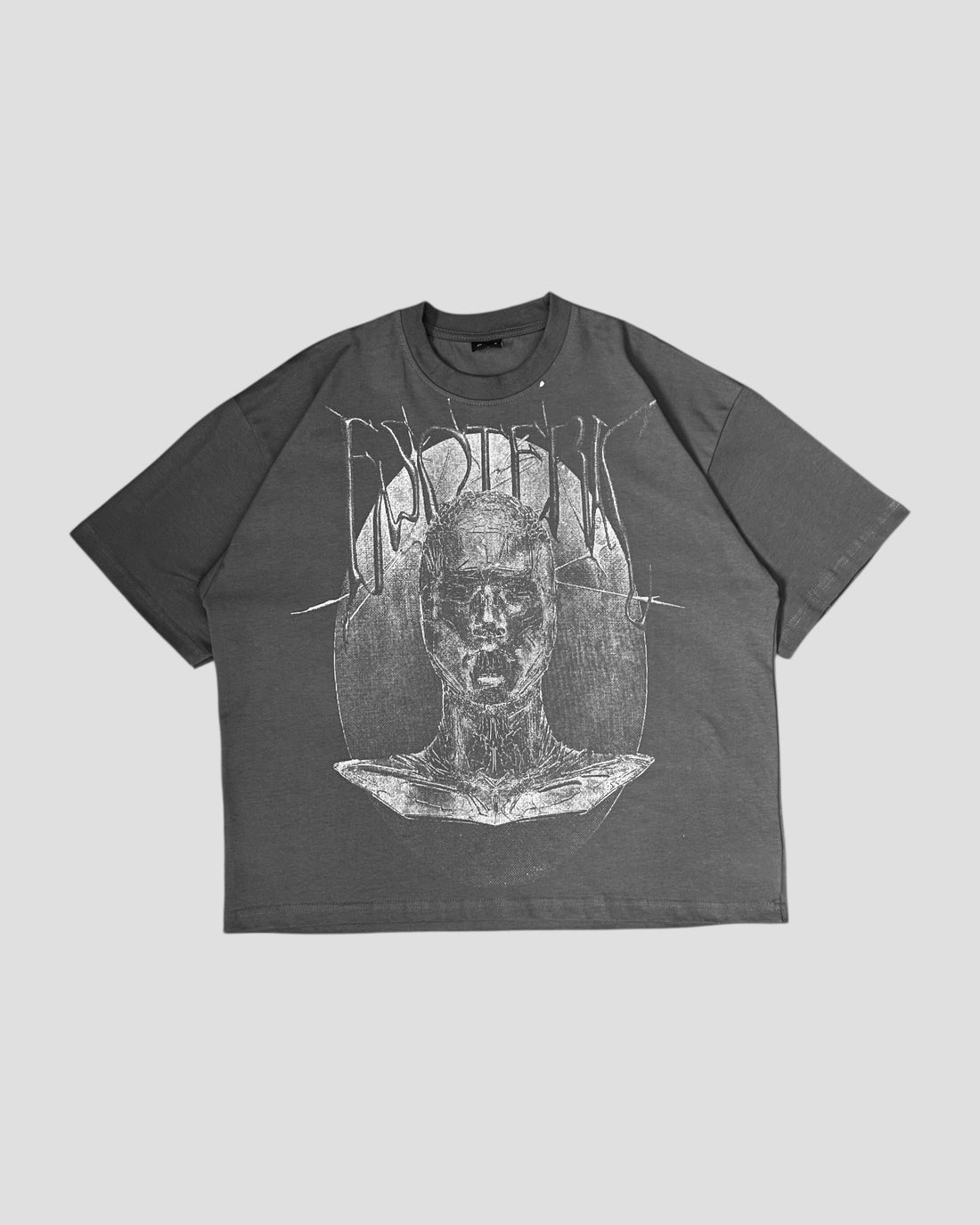 ESOTERIC GREY BOXY TEE