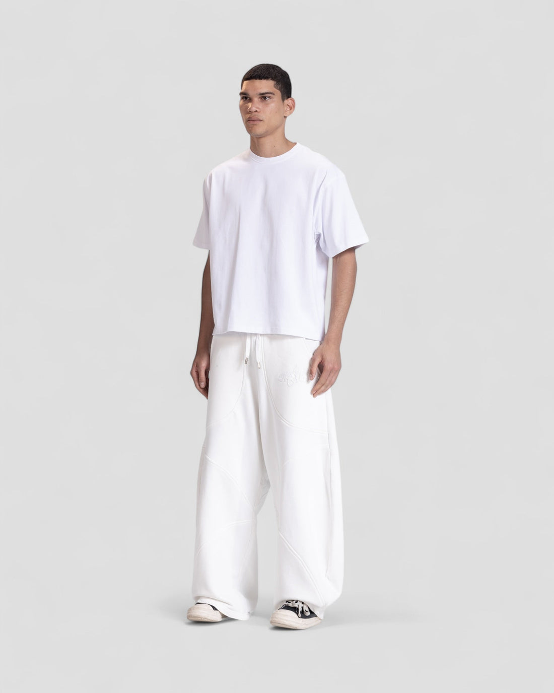 The Perfect Blank White Boxy Tshirt V1