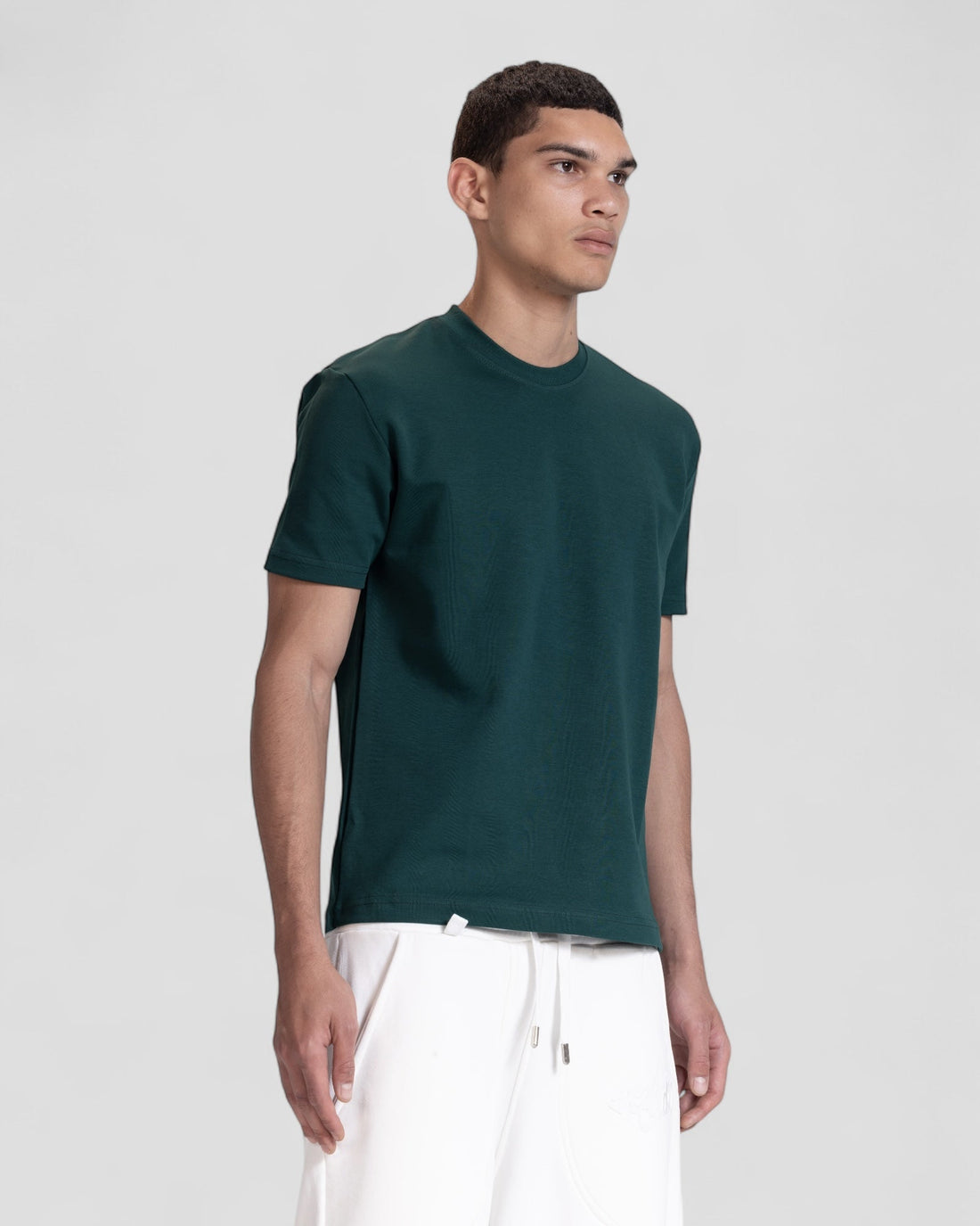 The Perfect Blank Teal Regular Fit Tshirt V1