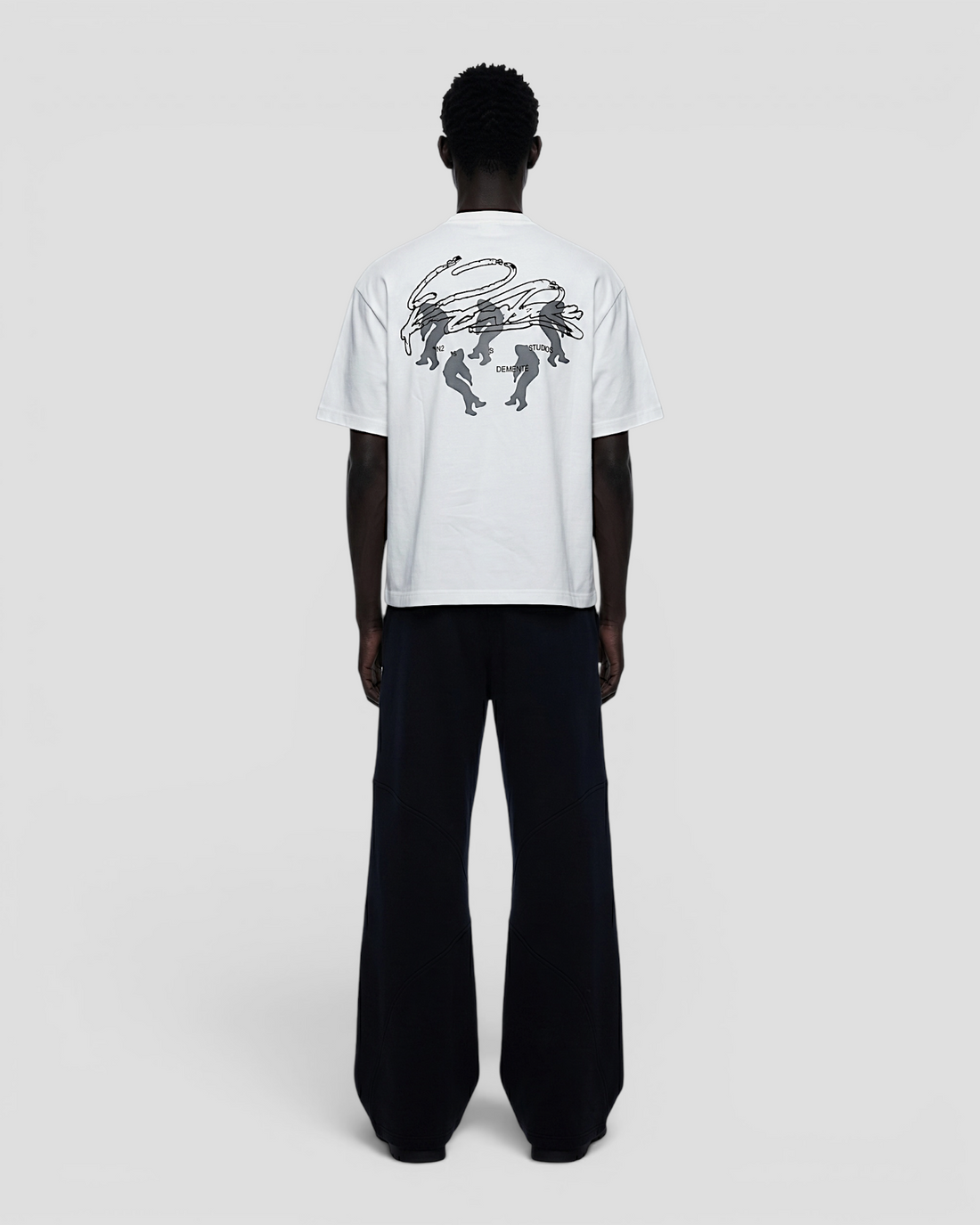 FLOTANTE WHITE OVERSIZED TEE