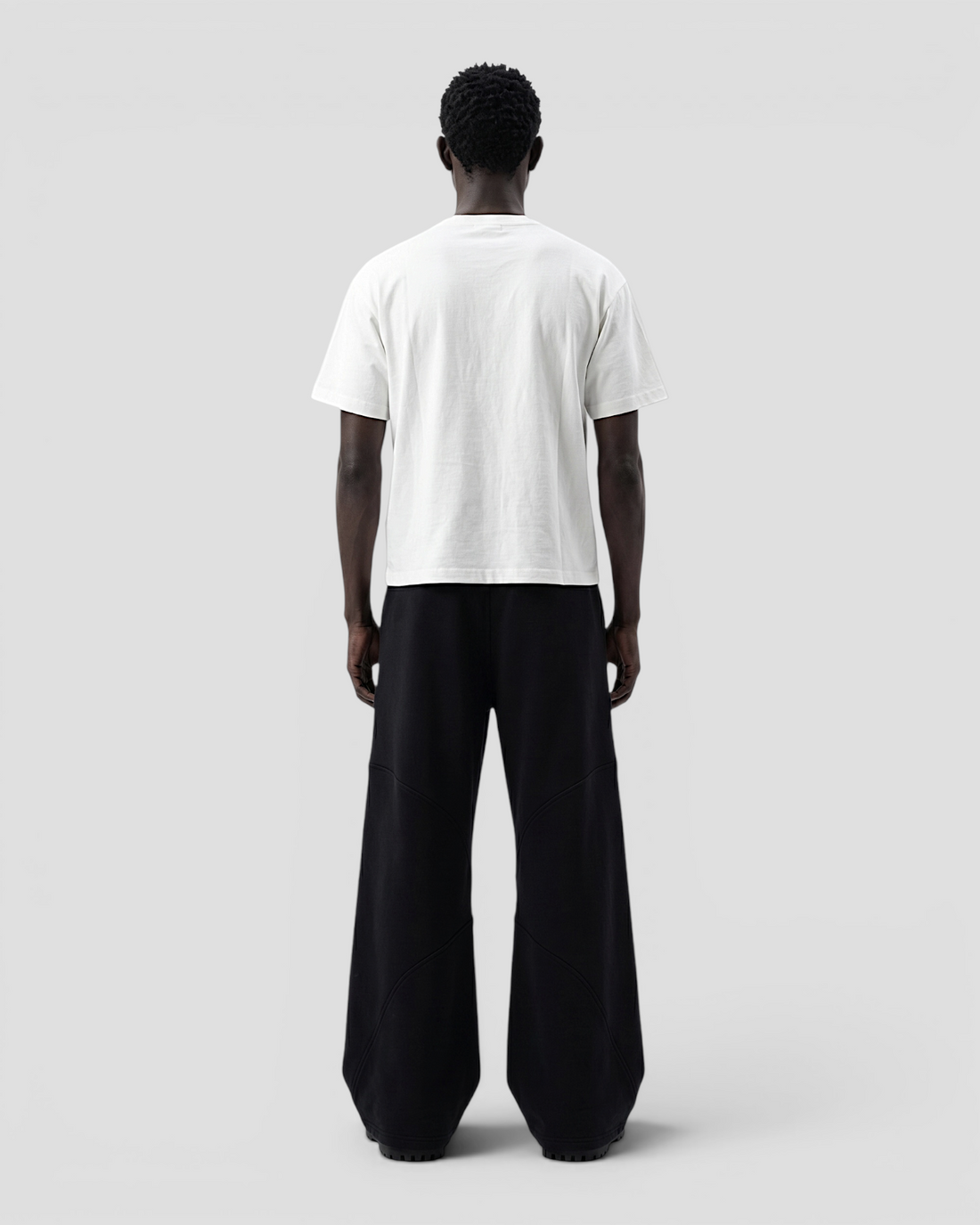 VISCOSO WHITE OVERSIZED TEE