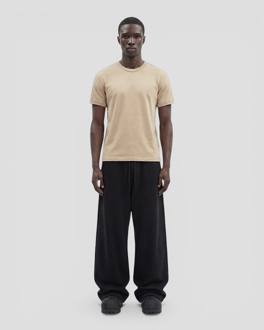Luis Regular Blank Beige Tee V2