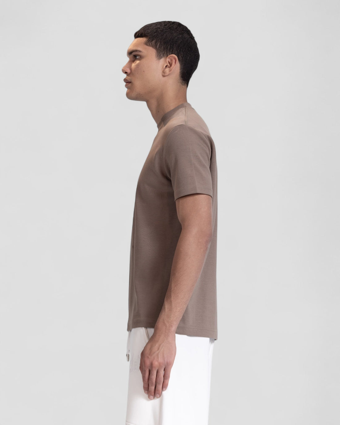 The Perfect Blank Brown Regular Fit Tshirt V1