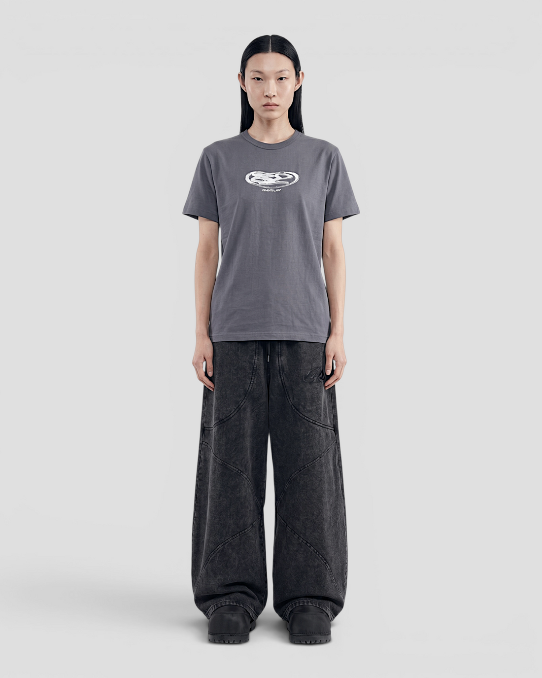 OVALADO GREY REGULAR TEE