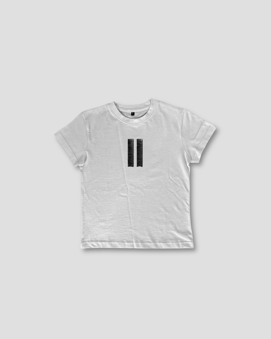 DEMENTE WHITE REVERSED 2 BABY TEE