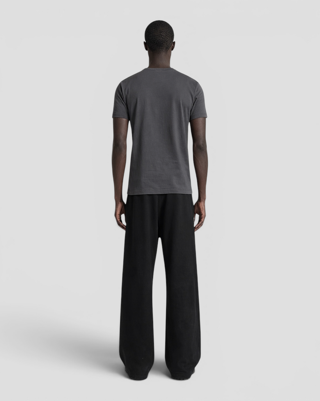 Luis Regular Blank Dark Grey Tee V2