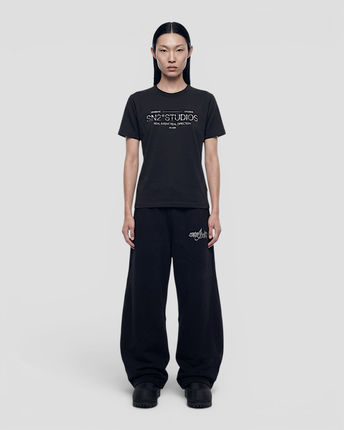 SIGNO BLACK REGULAR TEE