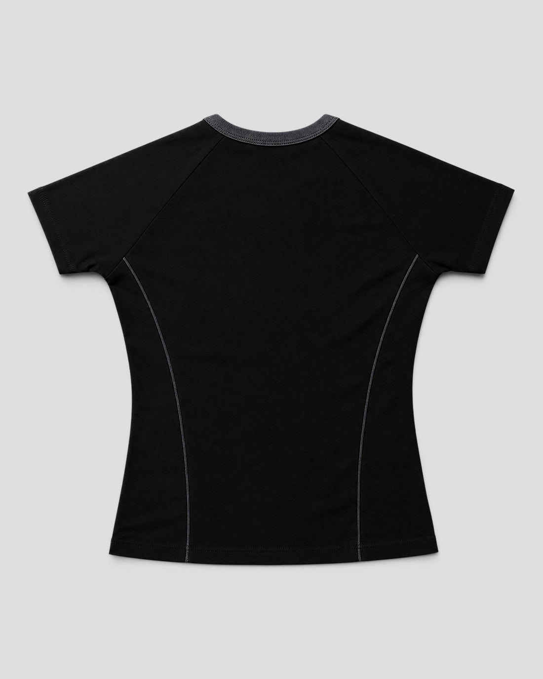 DEMENTE LEYENDA BLACK SHORT SLEEVE TOP