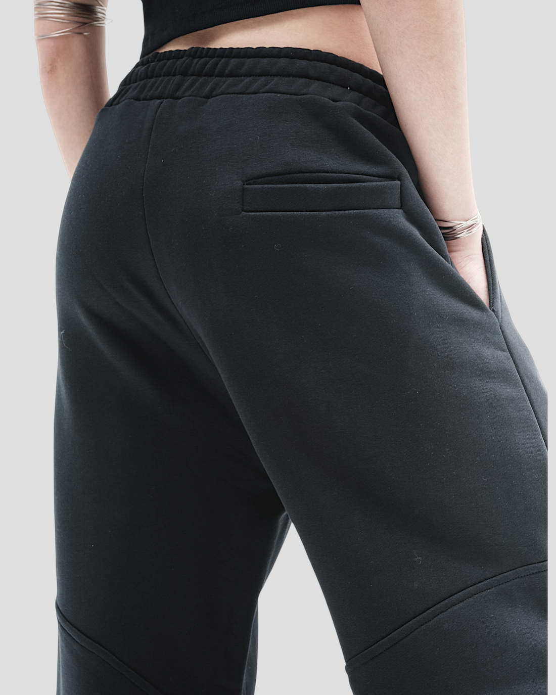 DEMENTE BLACK SWEATPANTS (PREORDERS)