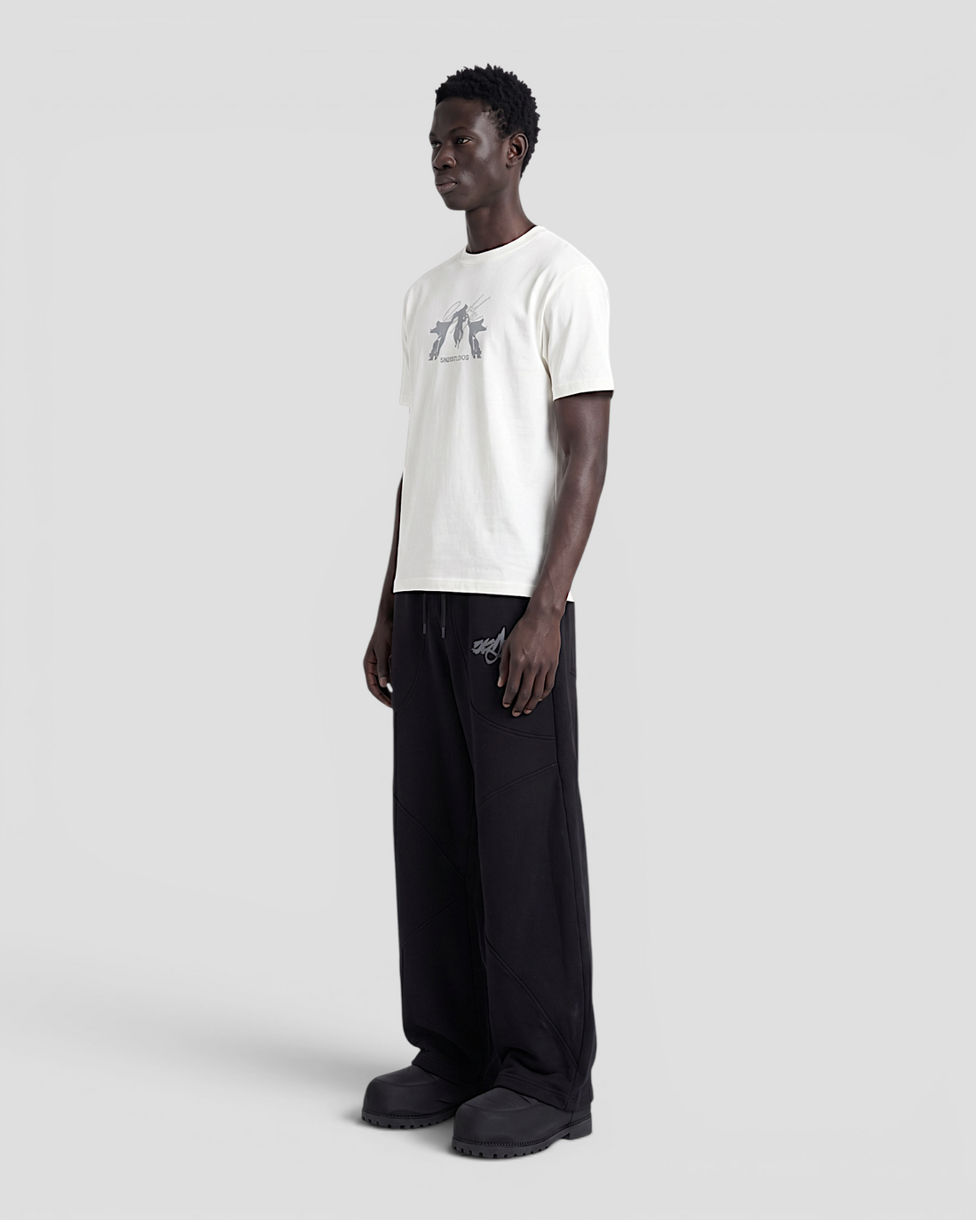 GENTE WHITE REGULAR TEE
