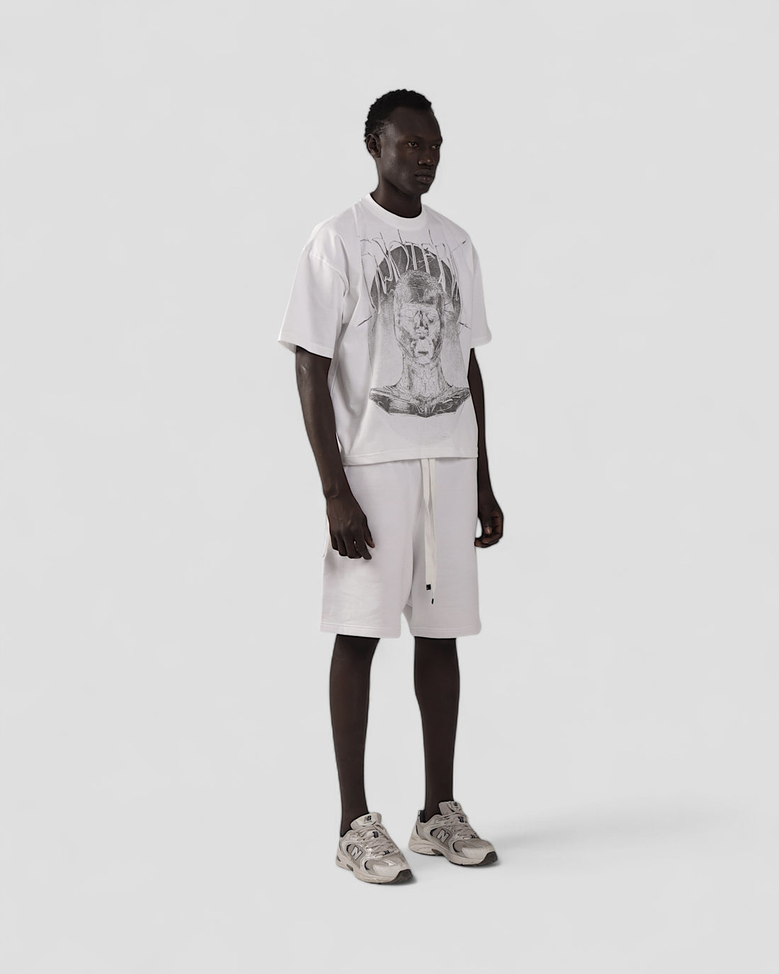 ESOTERIC WHITE BOXY TEE