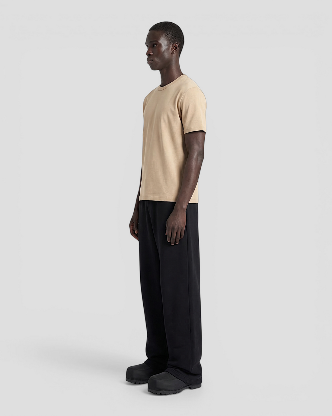 Luis Regular Blank Beige Tee V2