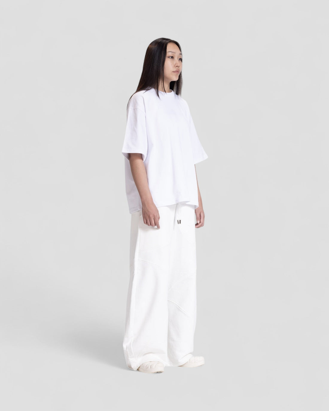 The Perfect Blank White Boxy Tshirt V1