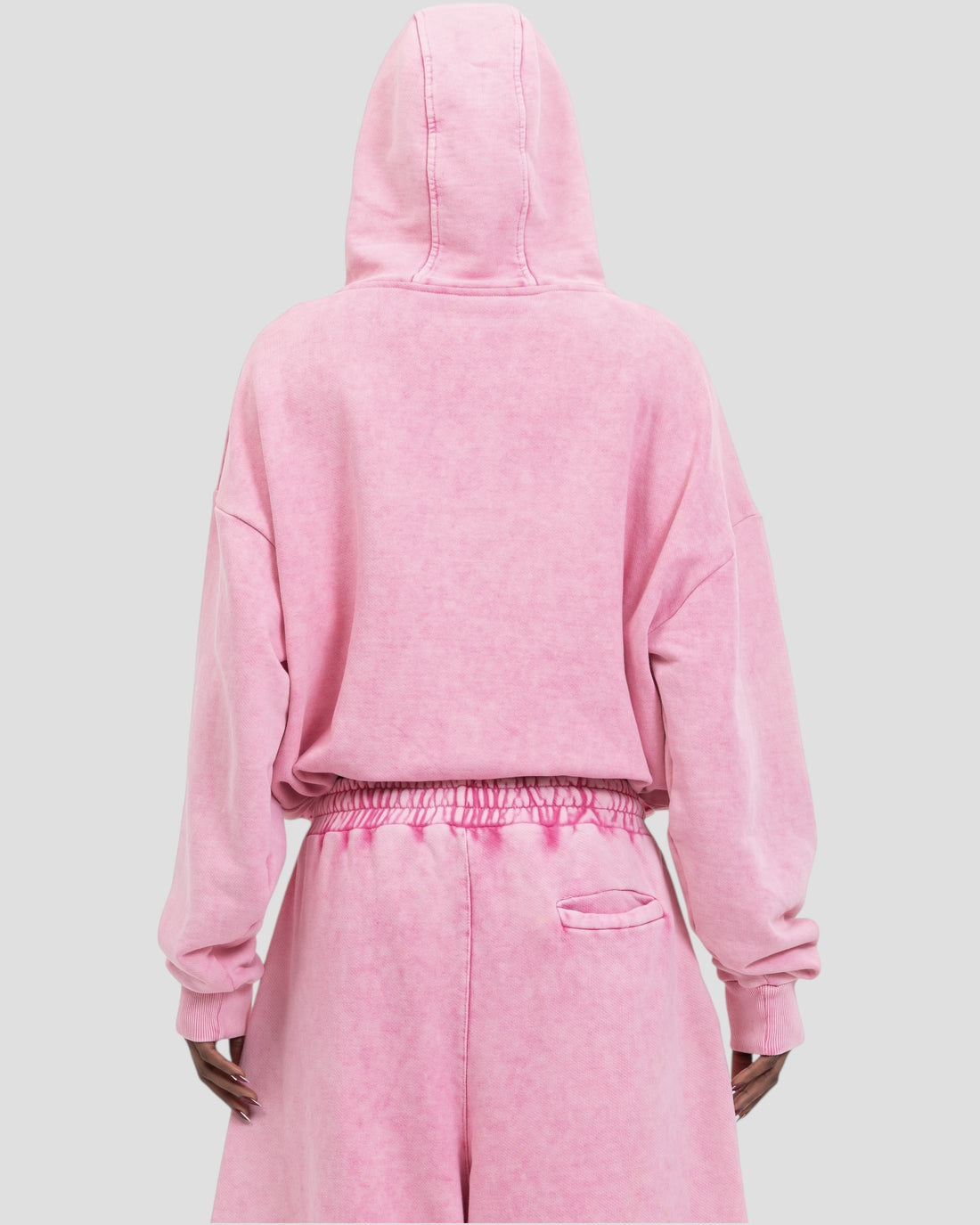 DEMENTE WASHED PINK ZIPUP JACKET (10156822921491)
