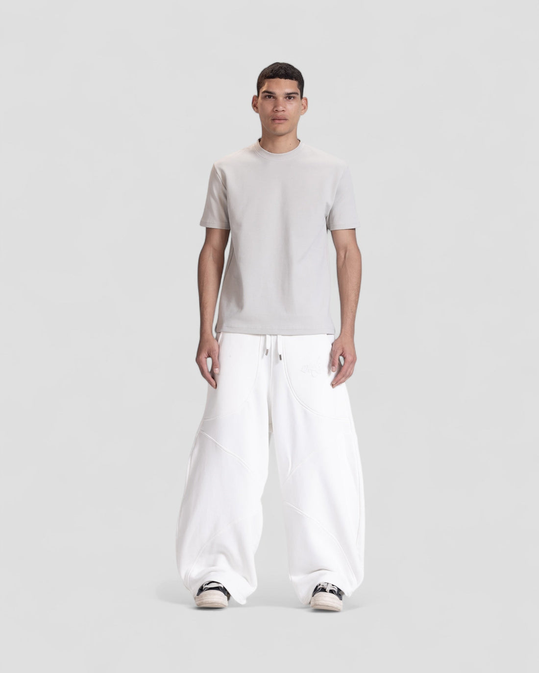 The Perfect Blank Light Grey Regular Fit Tshirt V1
