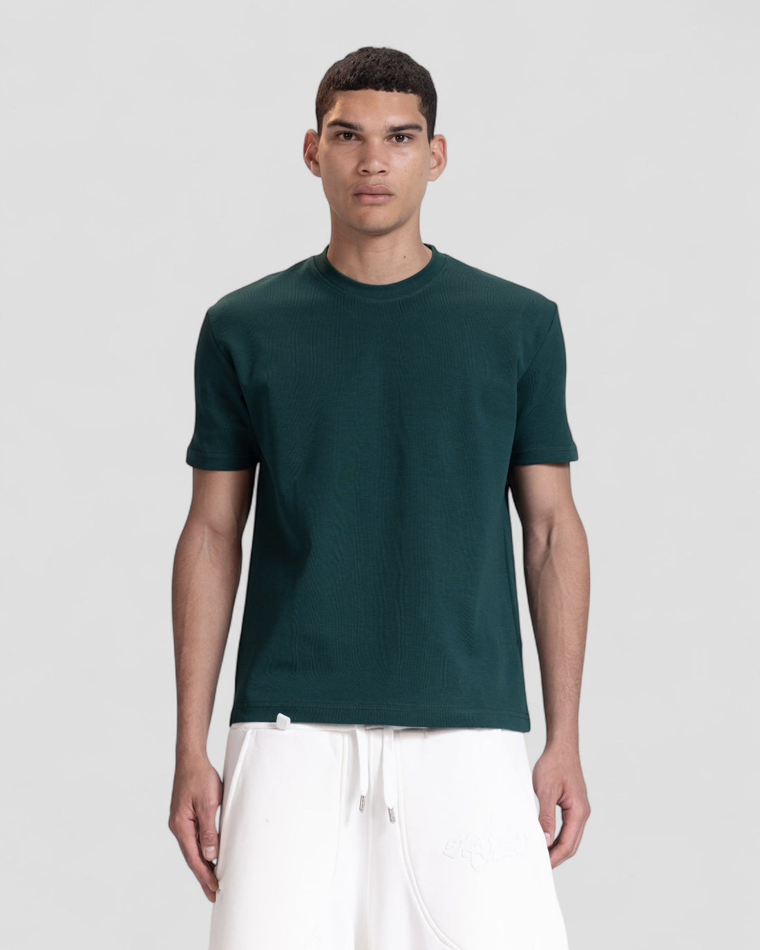 The Perfect Blank Teal Regular Fit Tshirt V1