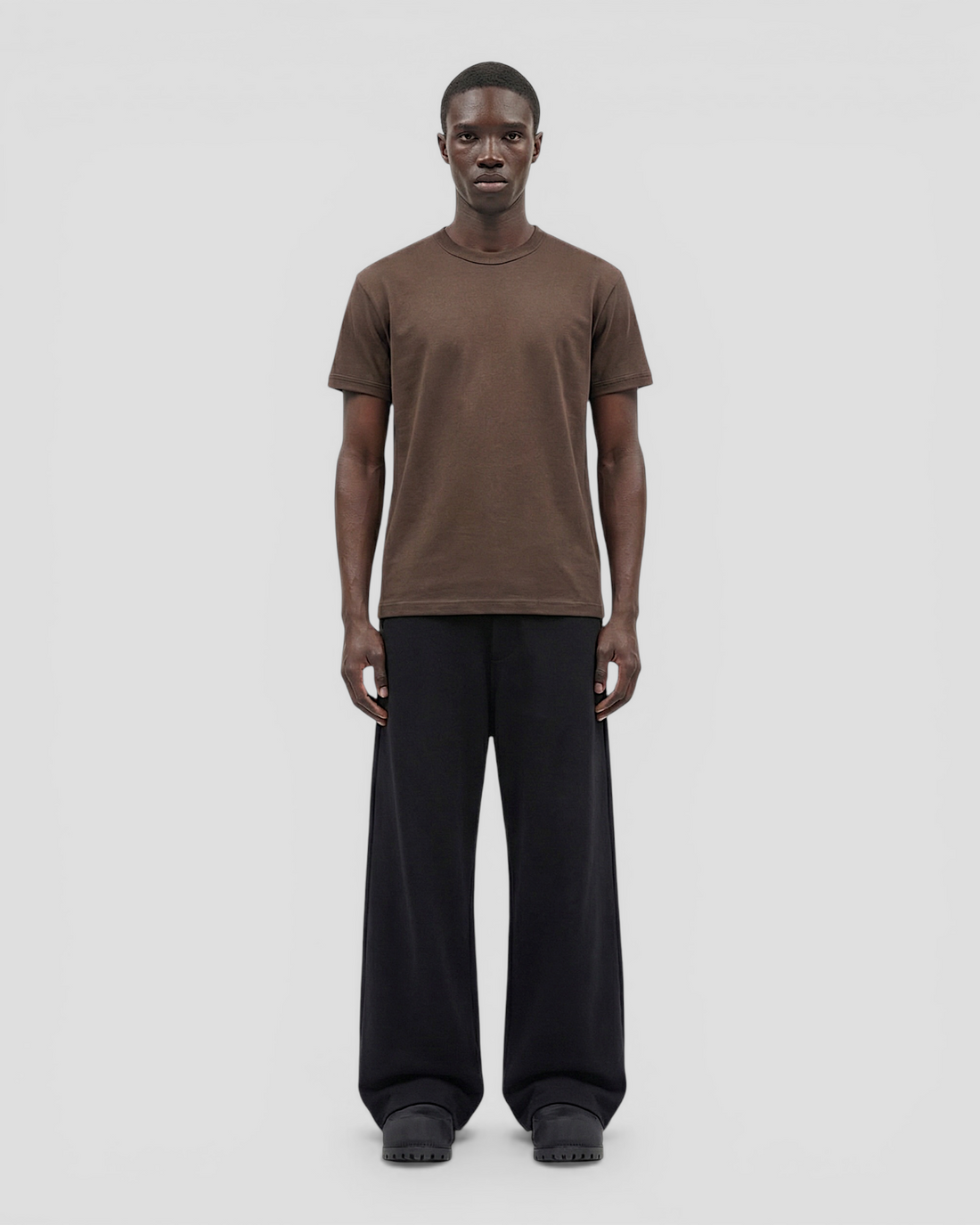 Luis Regular Blank Brown Tee V2