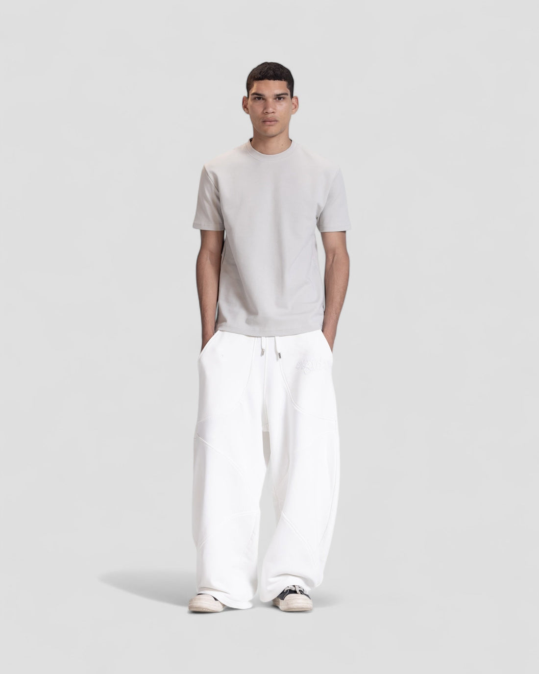 The Perfect Blank Light Grey Regular Fit Tshirt V1