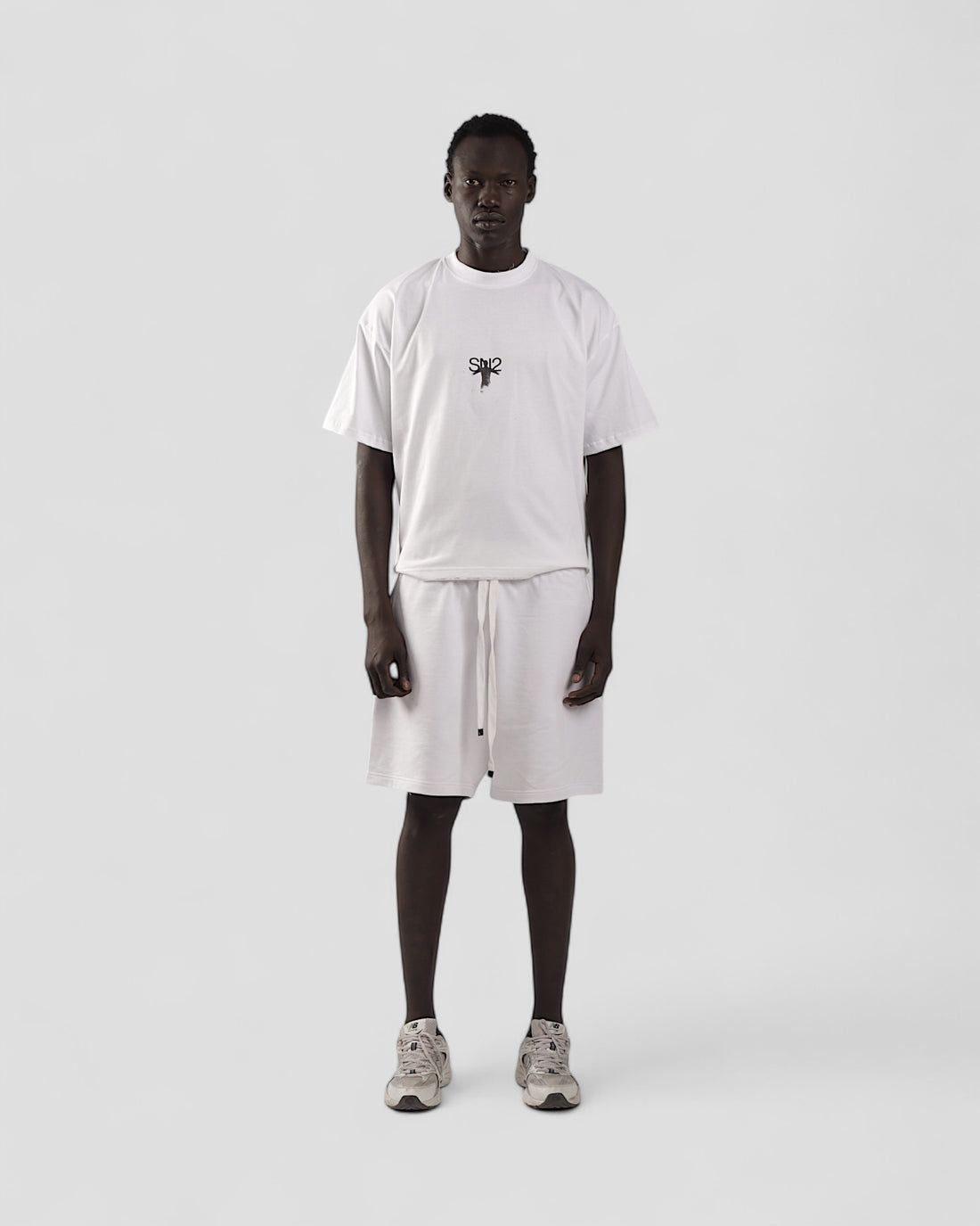 INTERLUDE WHITE BOXY TEE