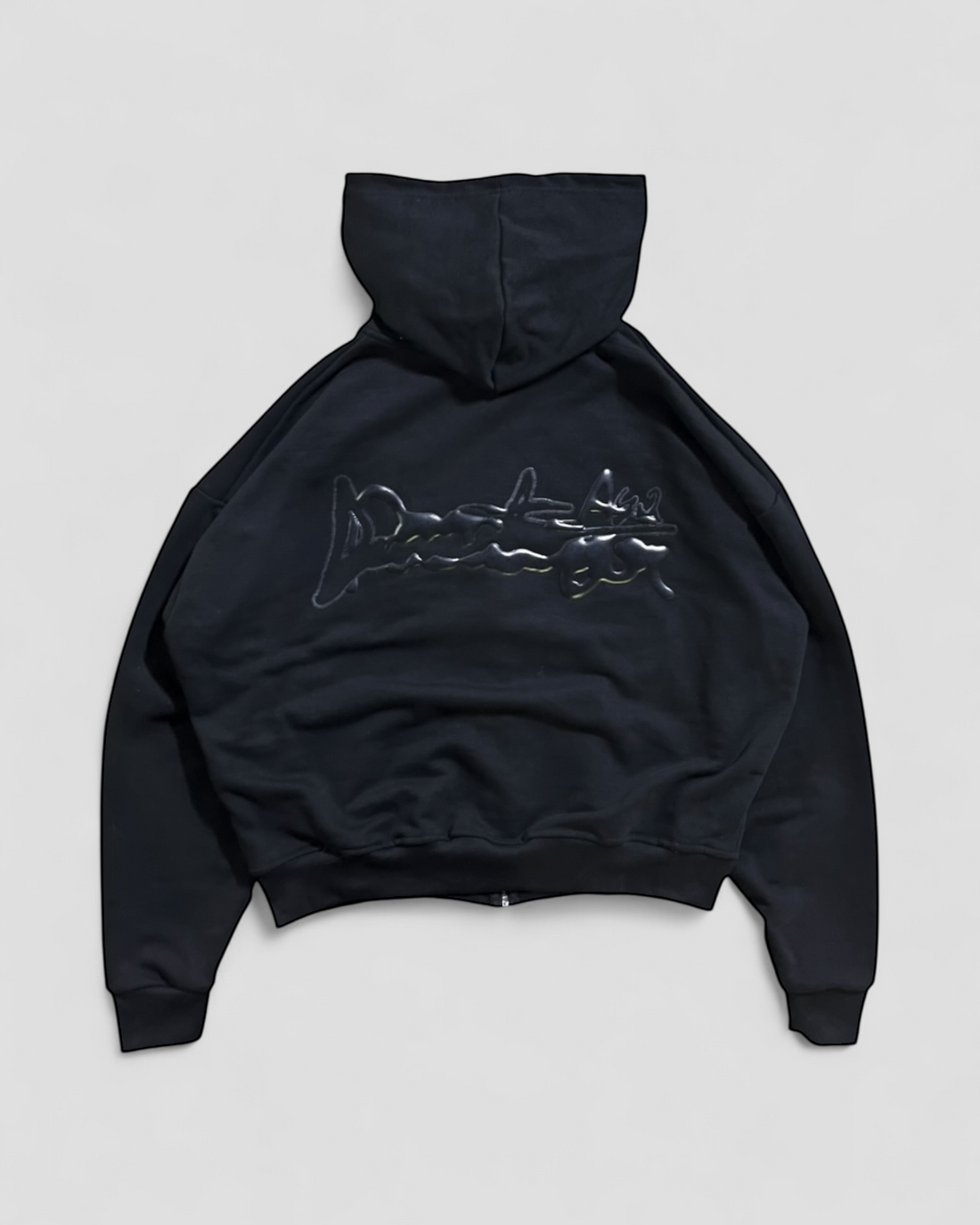 DEMENTE BLACK ON BLACK ZIPUP JACKET (PREORDER)