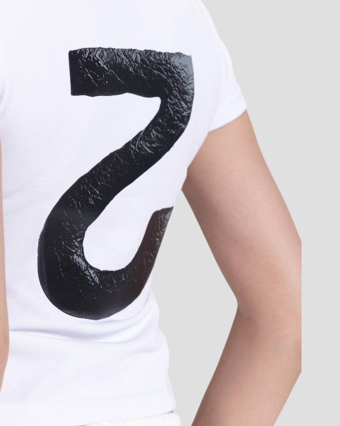 DEMENTE WHITE REVERSED 2 BABY TEE