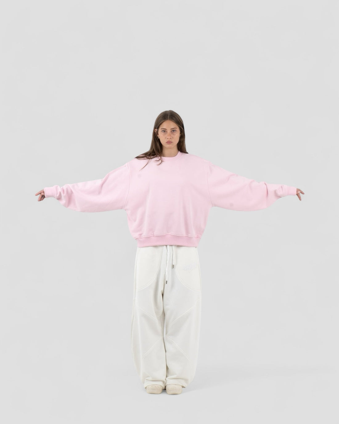 The Perfect Blank Pink Crewneck