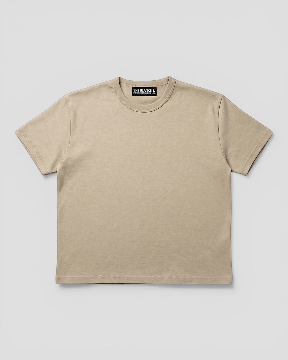 Luis Regular Blank Beige Tee V2