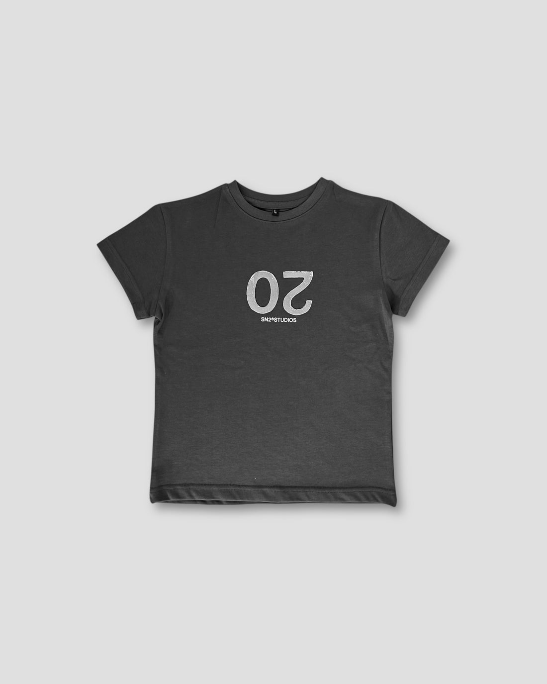 DEMENTE GREY 02 BABY TEE