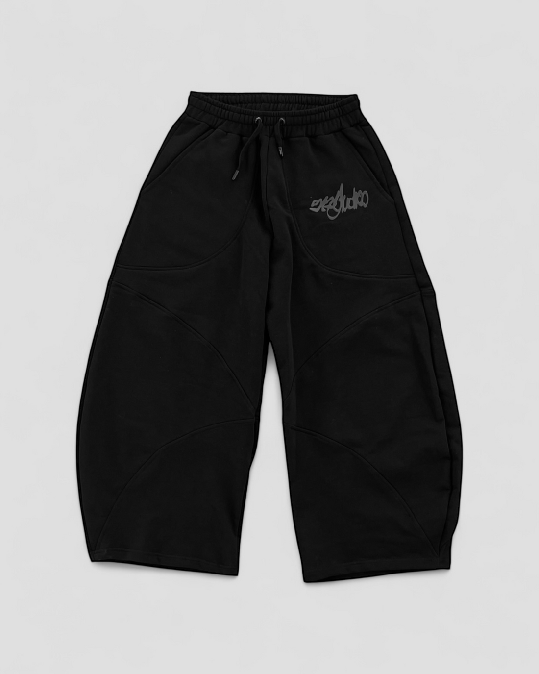 DEMENTE BLACK SWEATPANTS (PREORDERS)